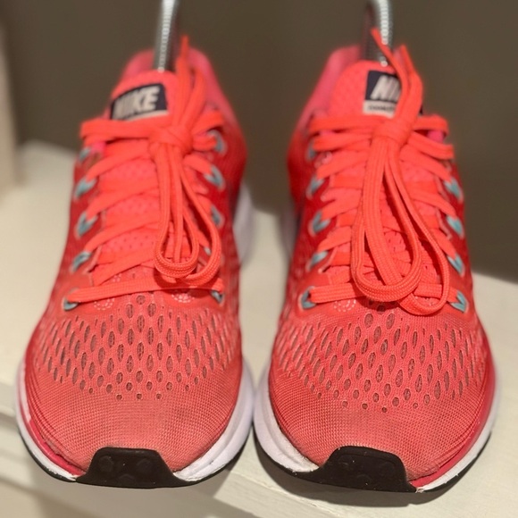 Nike Air Zoom Pegasus 34 Running Shoes Hot Punch Women's Sz 6.5 - Picture 5 of 10